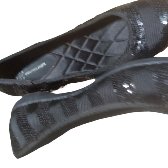 8 INC black shoes with sequins - Picture 5 of 6